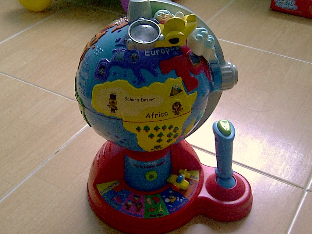 vtech globe spin and learn