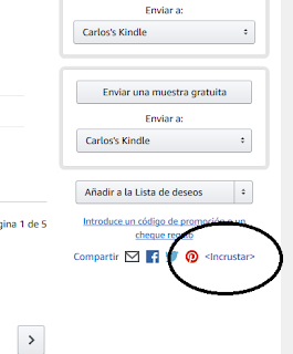 Pon las primeras páginas de tus libros en tu blog usando Amazon Pon las primeras páginas de tus libros en tu blog usando Amazon