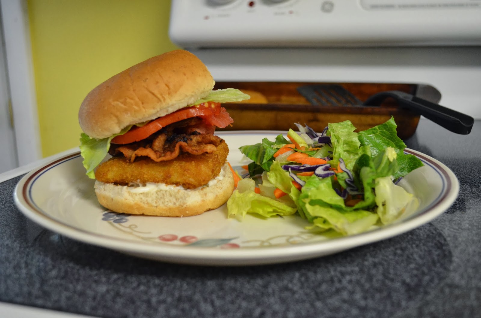 PS Mom Reviews Gorton's Wicked Good Seafood Fish BLT Sandwich Recipe