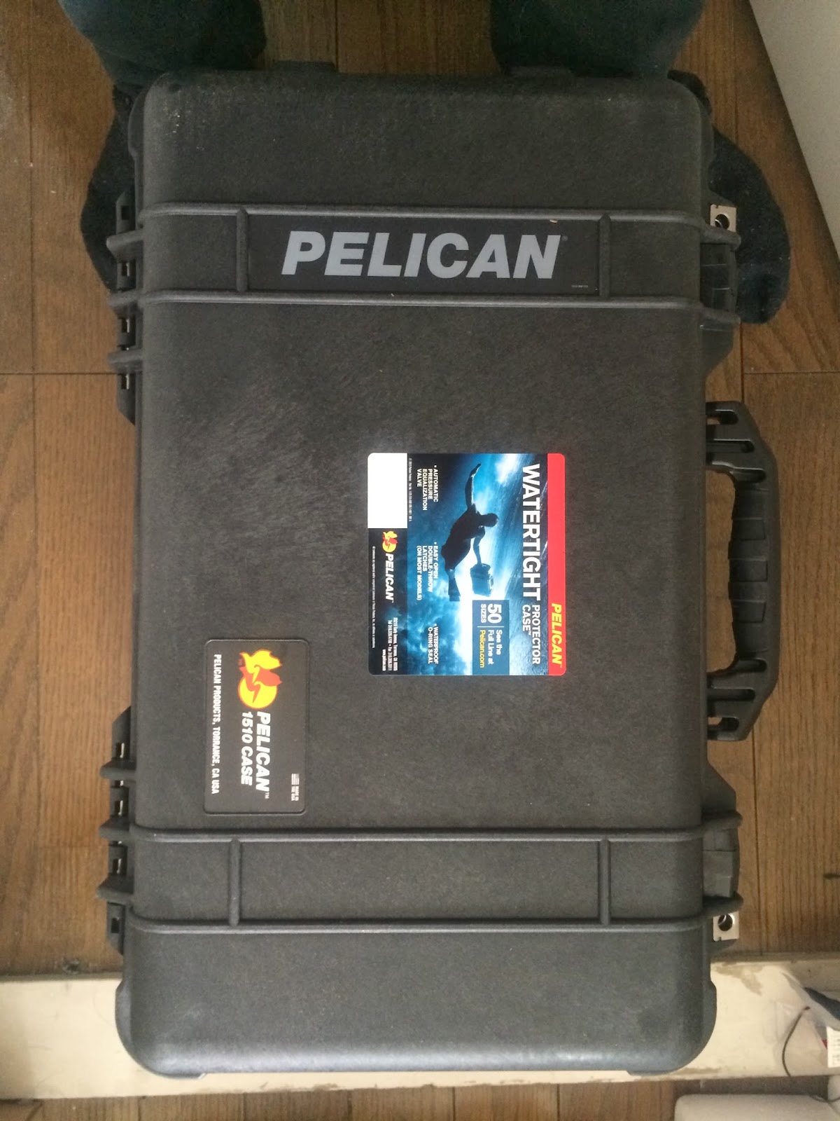 ちょっとSE的な生活を送る人のブログ: ペリカンケース1510にオーガナイザー装着 [pelican PC-1510]