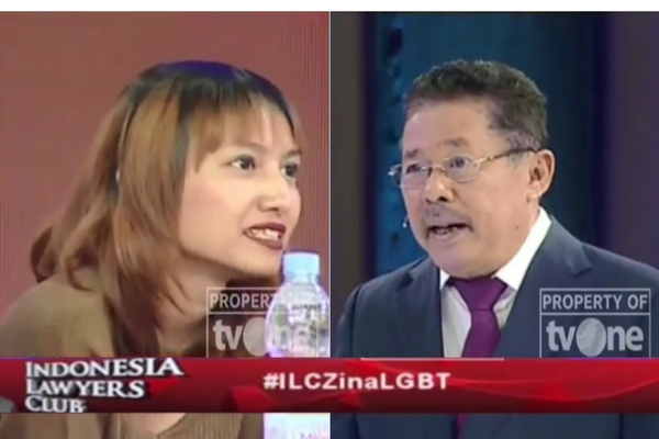 Geram Lihat Penampilah Kaum Liberal ini, Netizen Ucapkan Terimah Kasih #ILCZinaLGBT