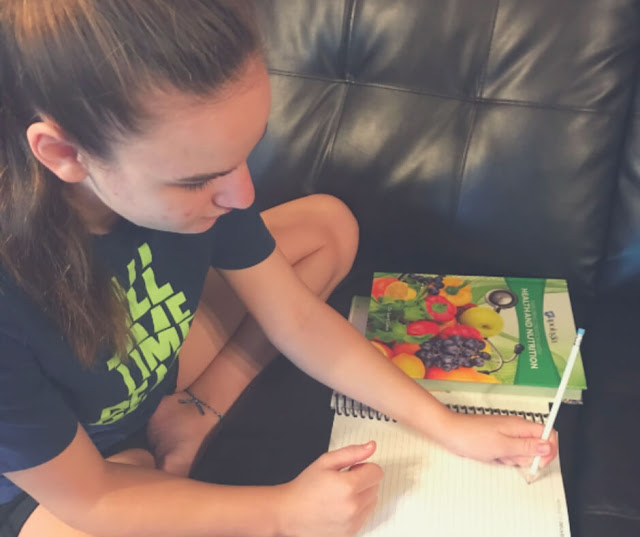 Apologia health and nutrition course A review of #Apologia's #homeschool health and nutrition course for high school #AsWeWalk