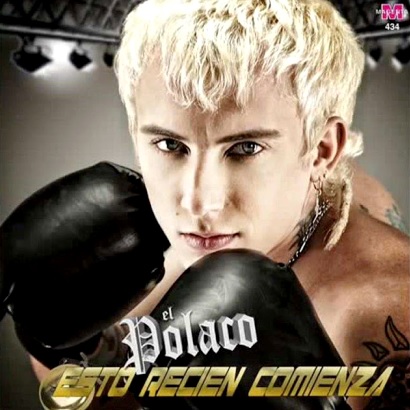 El Polaco Foto de El Polaco con guantes de box