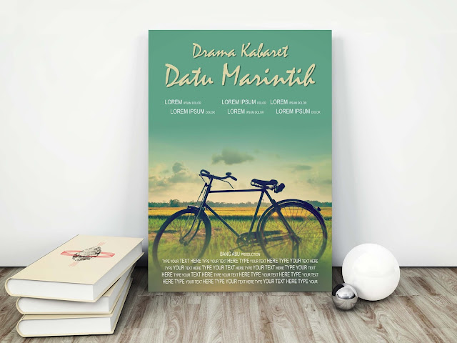 Datu Poster Free Download PSD BANG ABU MUSIC