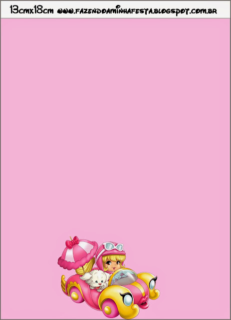 Penelope Glamour Bebé: Invitaciones para Imprimir Gratis.