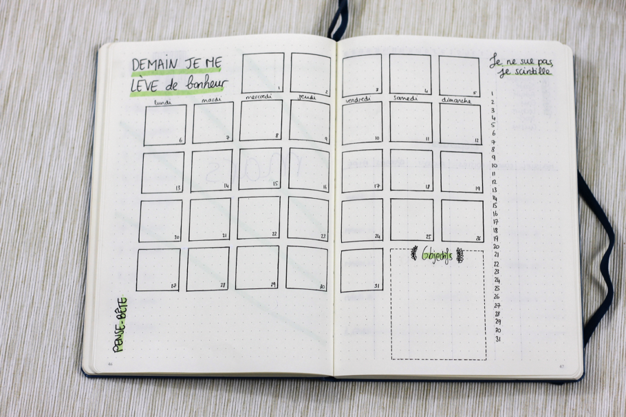 bullet journal organisation mars bullet journal organisation mars