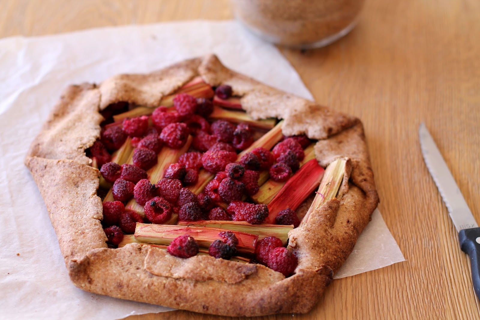Tarte à La Rhubarbe Et Framboise www.lebazardalison.com