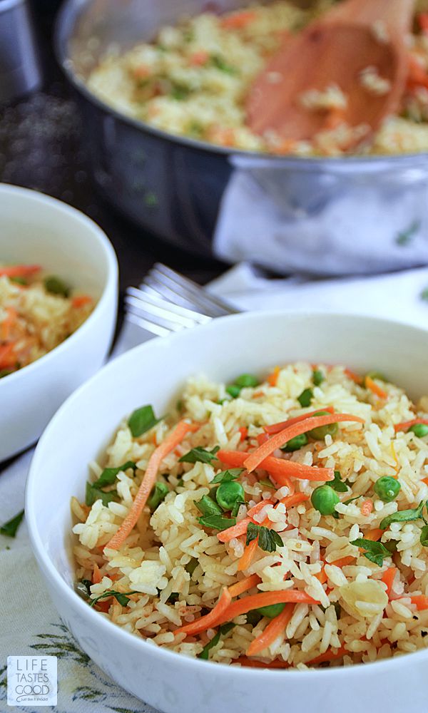 Homemade Rice Pilaf Life Tastes Good
