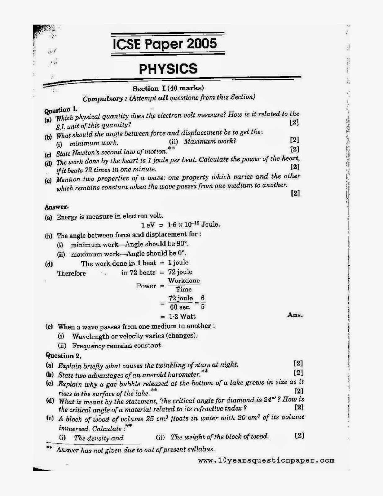 49 [PDF] YEAR 8 PHYSICS EXAM PAPERS FREE PRINTABLE DOWNLOAD DOCX ZIP Exam