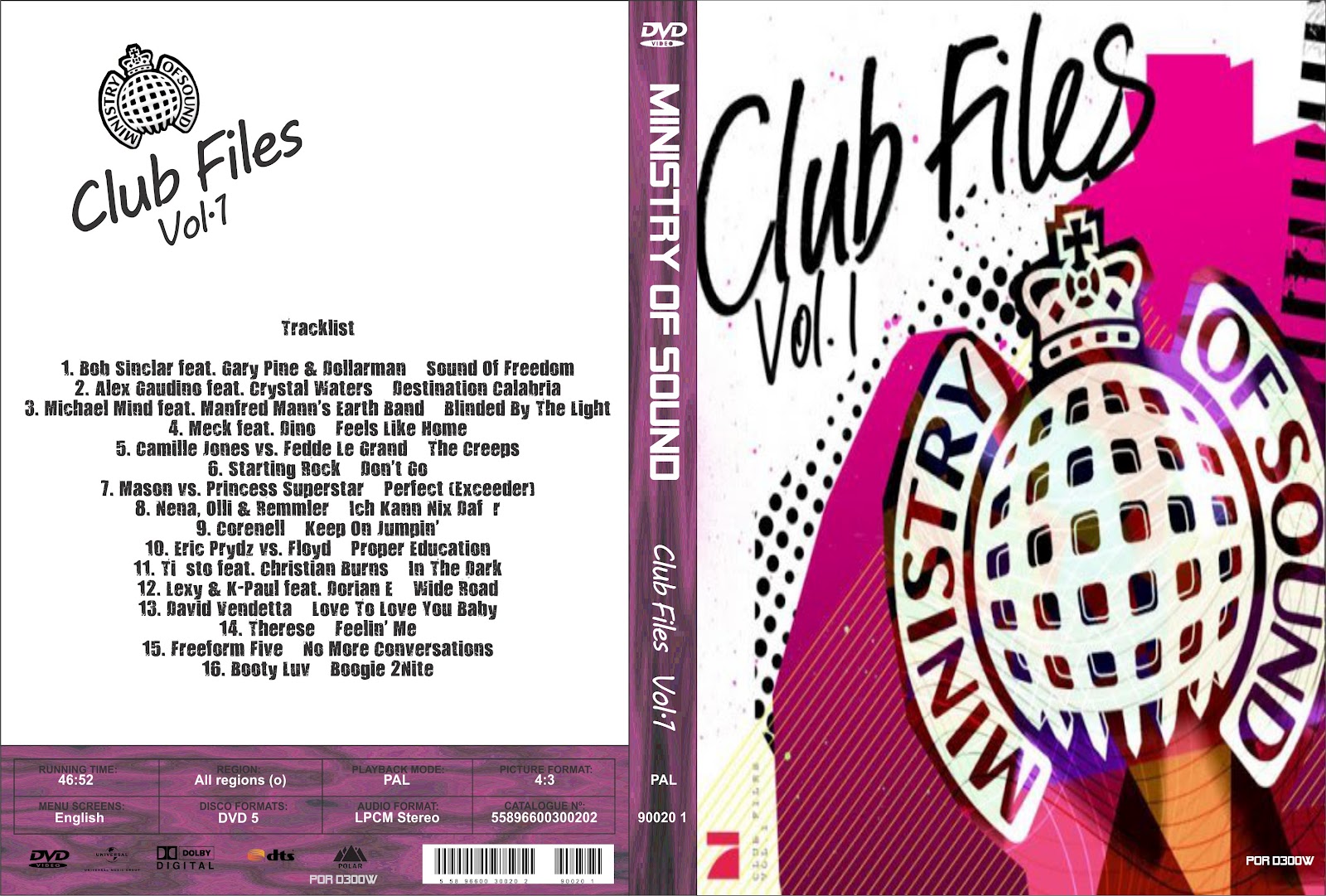 MUSICA EN DVD MINISTRY OF SOUND