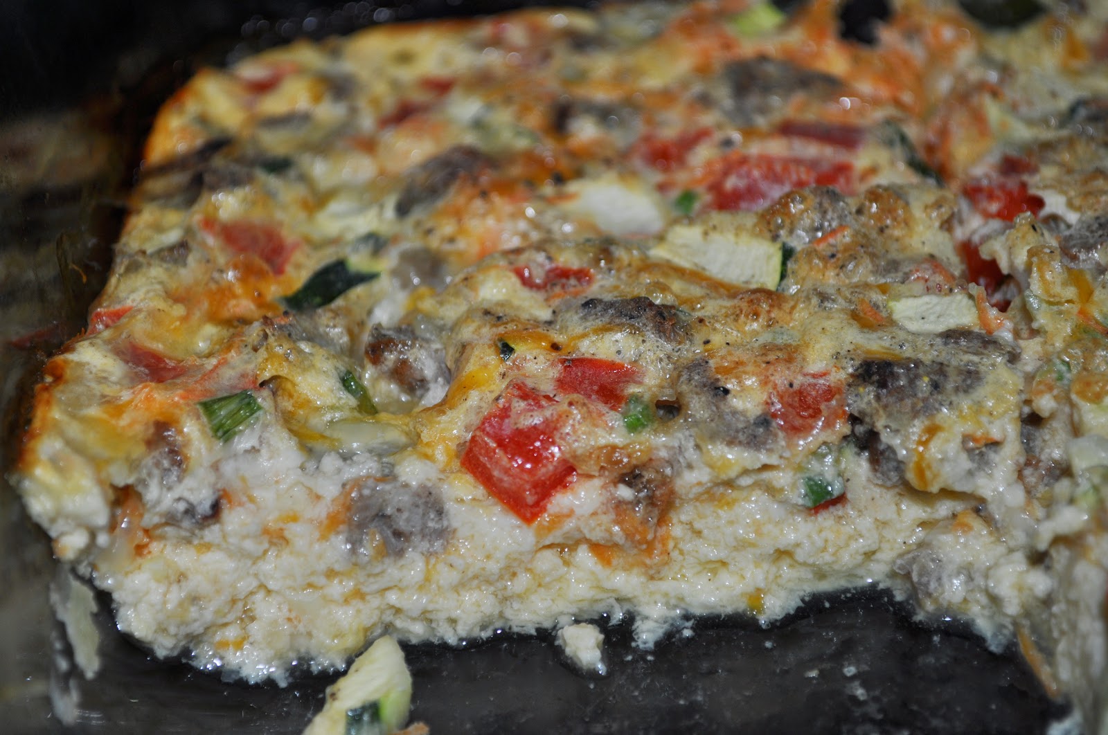 Life in my Kitchen...and beyond: #823: Cottage Cheese Breakfast Casserole