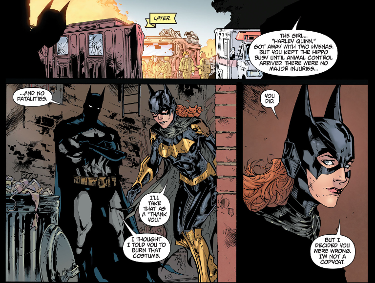 Weird Science DC Comics: Batman: Arkham Knight : Batgirl and Harley Quinn  Special #2 Review