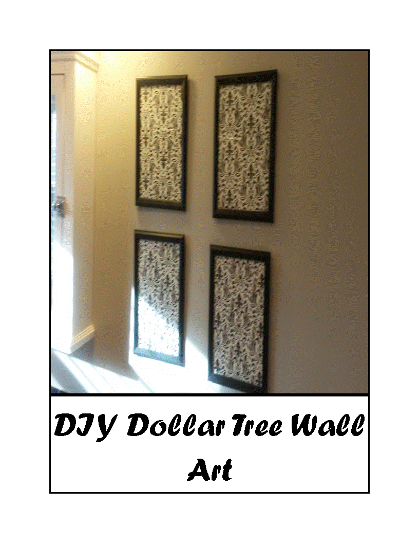Diy Dollar Tree Bathroom Wall Decor - What a great way to make a full