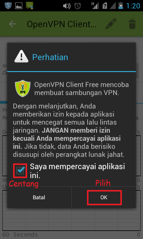 cara menggunakan aplikasi openvpn android