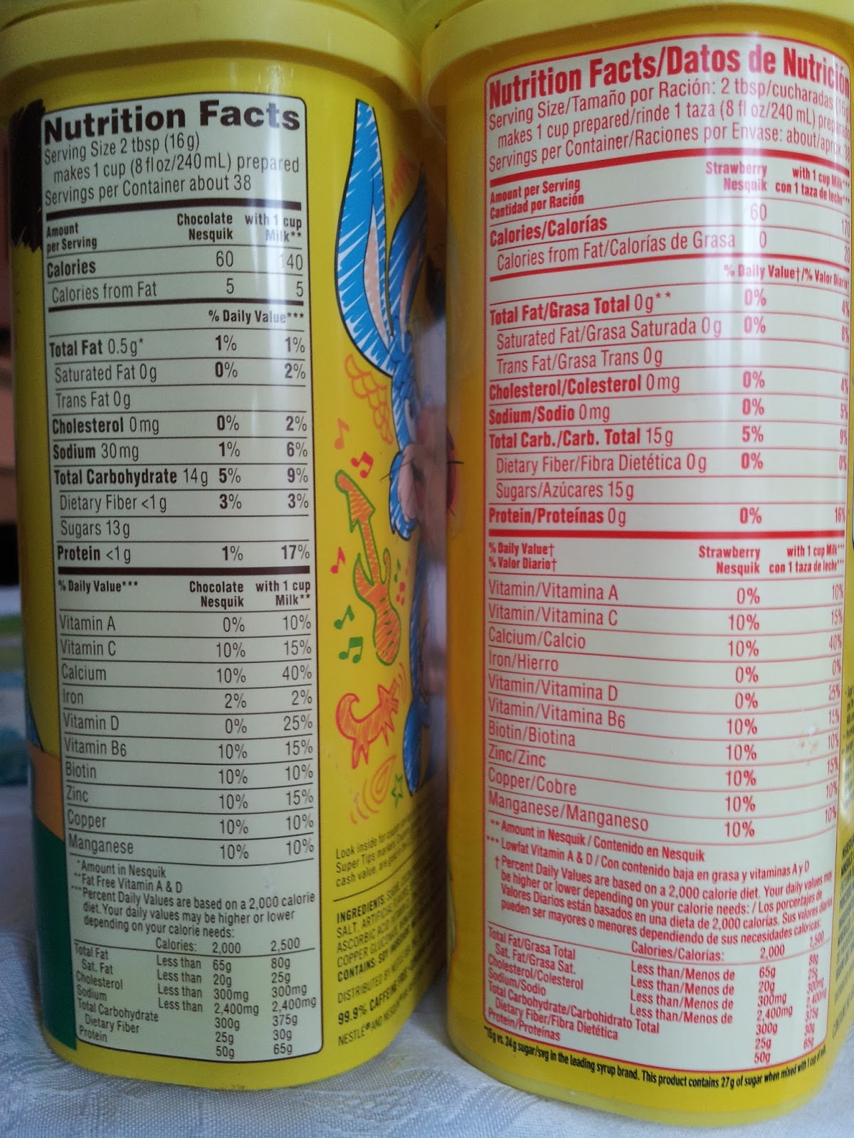 Nesquik Chocolate Milk Nutrition Label - Pensandpieces
 Nestle Hot Chocolate Nutrition Facts