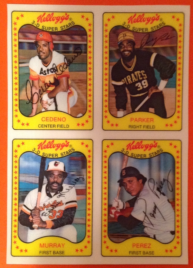 RunFore!Kellogg's Baseball Cards What's Up With These 1981 Kellogg's