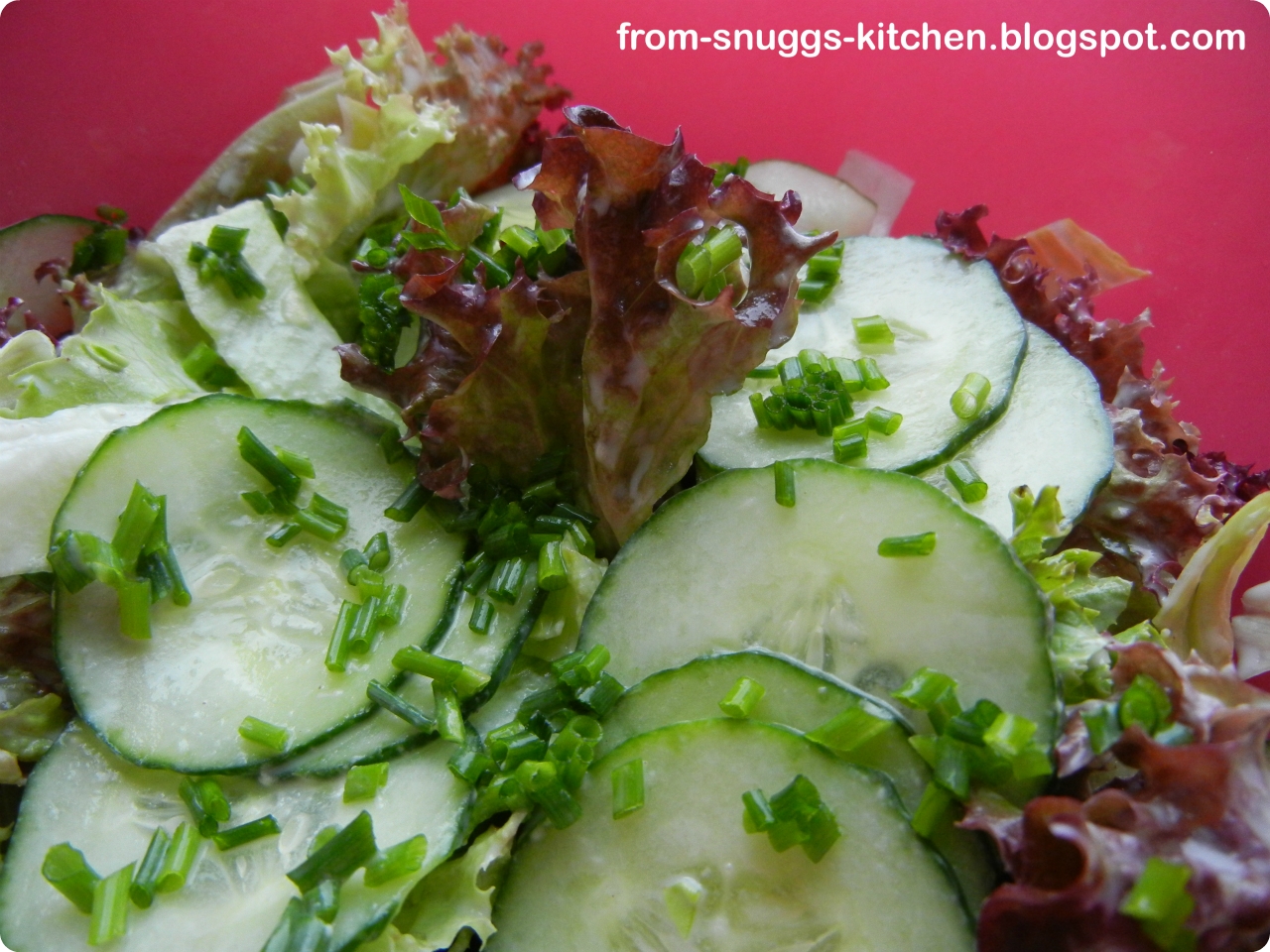 Gurkensalat mal anders - From-Snuggs-Kitchen