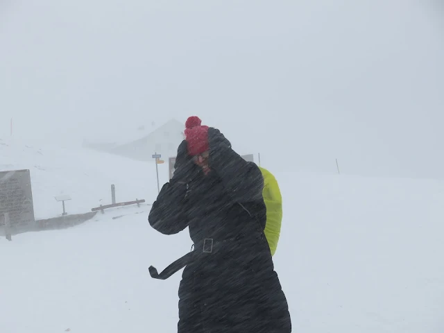 Long Winter Weekend Lucerne Switzerland - Storm on Top of Mount Rigi