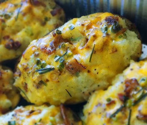 Twice Baked Potatoes - Food, Fun, and Happiness