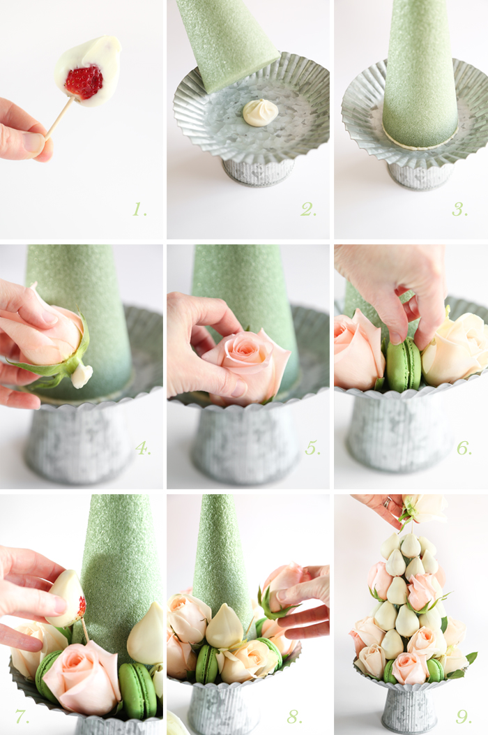 Chocolate Covered Strawberry Tower Tutorial Chocolate Covered Strawberry Tower Tutorial