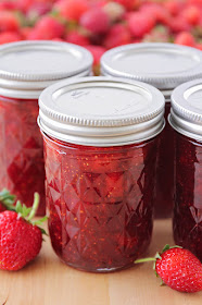 This simple and delicious homemade strawberry jam is so easy to make. It's the perfect way to enjoy those sweet summer berries!