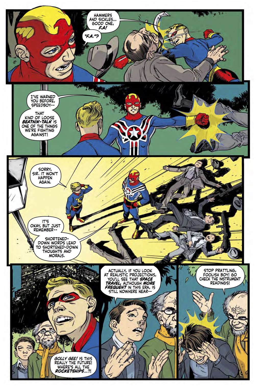 Read online Fighting American (1954) comic - Issue #1, image size:1003x1523