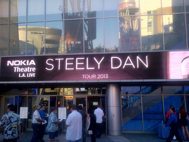 Steely Dan Setlist 8/25/13 Los Angeles