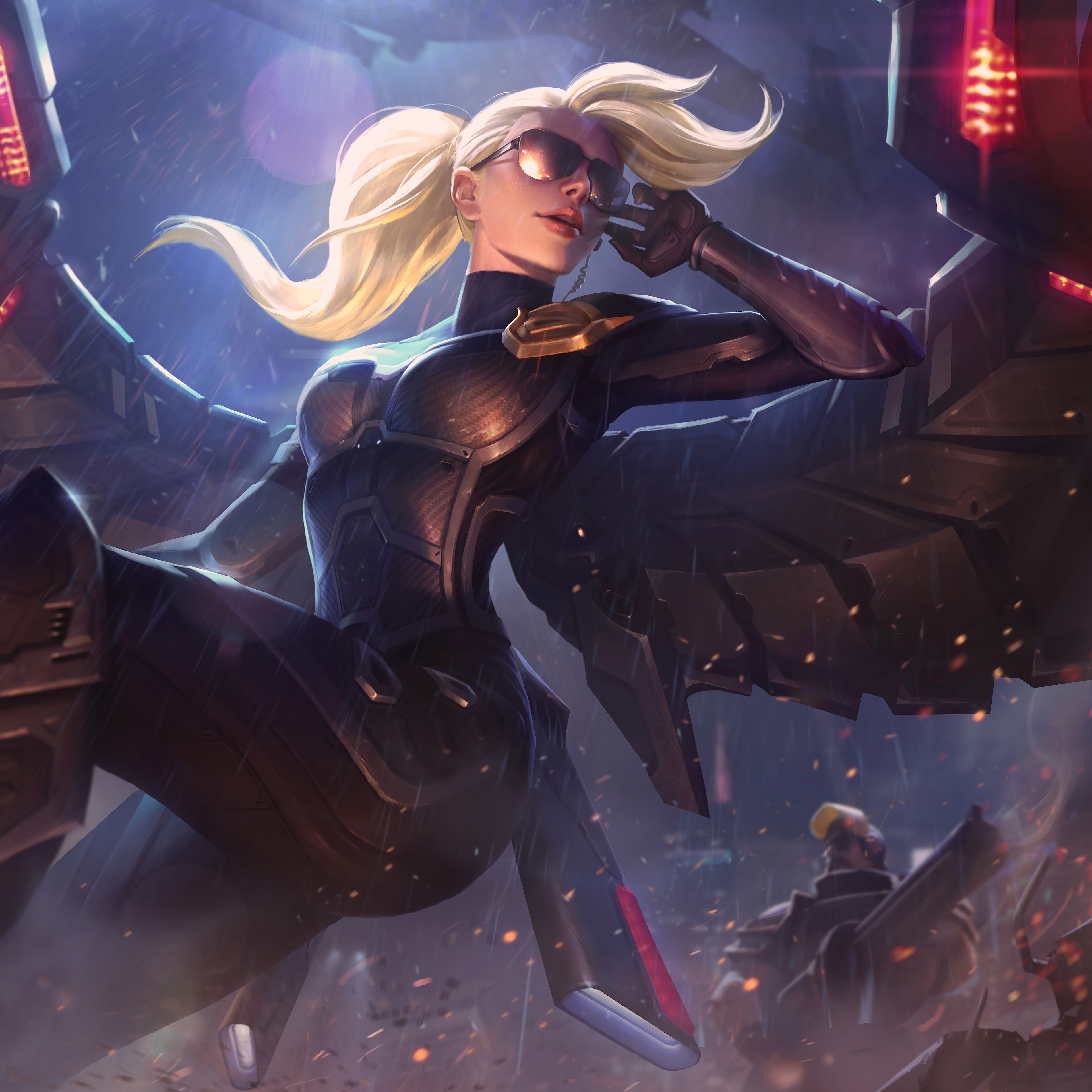 Riot Kayle, Splash Art, New Update, LoL, 8K, 51 Wallpaper PC Desktop