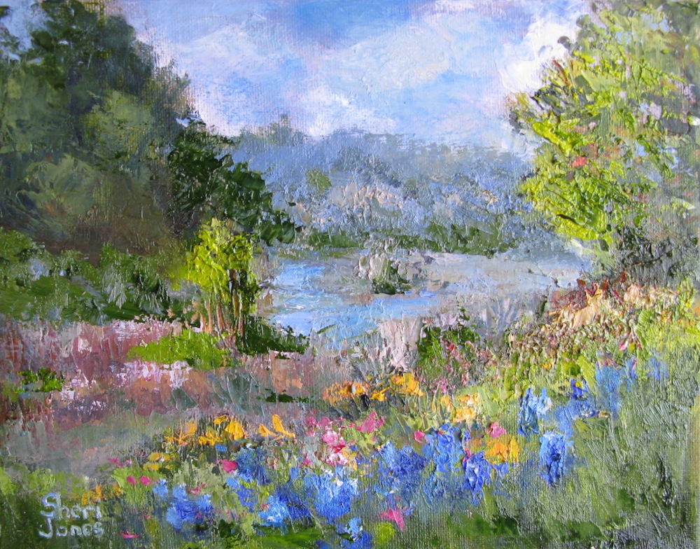 Daily Painters of Texas Color of Spring, Contemporary Landscape