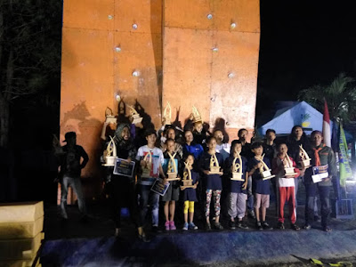Artala Wall Climbing Competition (AWCC) IV Tingkat Nasional 2018 Lahirkan Para Juara