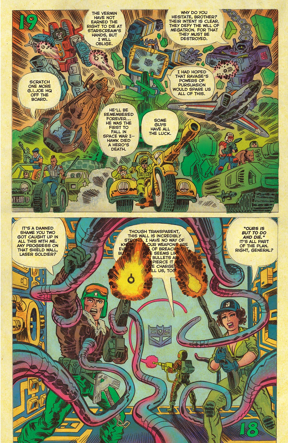 Transformers vs. G.I. Joe chapter 1 page 12