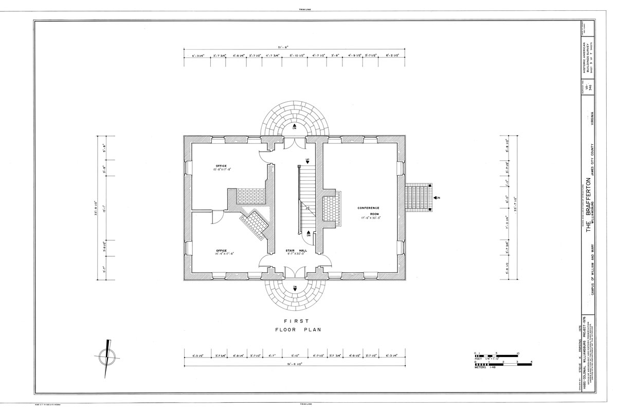 Historic Home Plans Some Colonial Williamsburg Homes