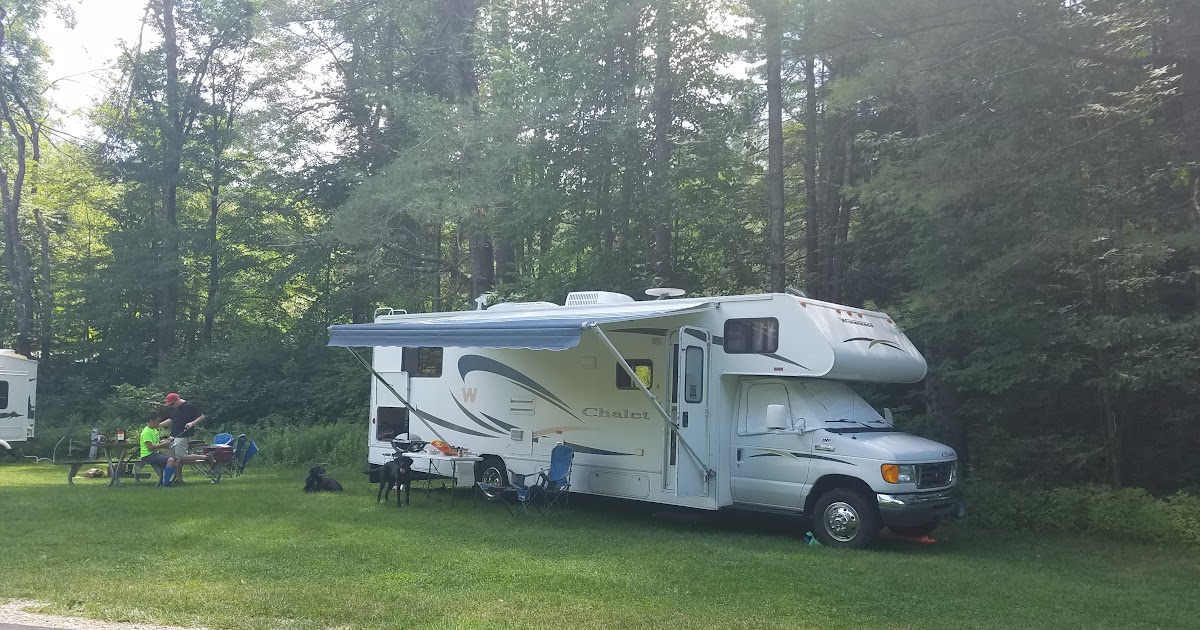 Adventures with the Winnebago VT Winhall Brook Campground