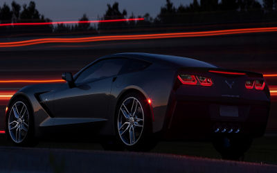 Chevrolet Corvette Stingray C7 - Fond d'écran en Full HD 1080p