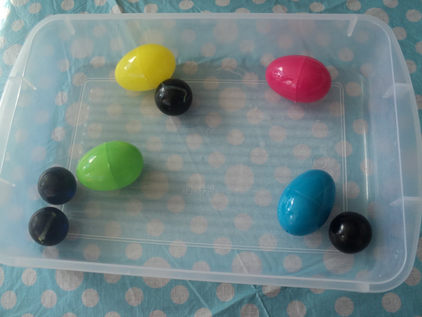 A Little Learning For Two Easter Egg Roller Painting