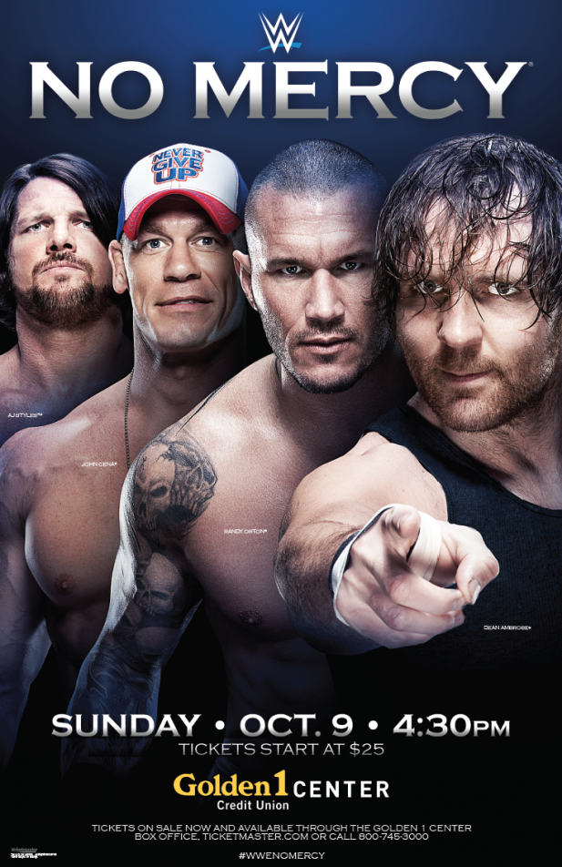 Постер WWE No Mercy