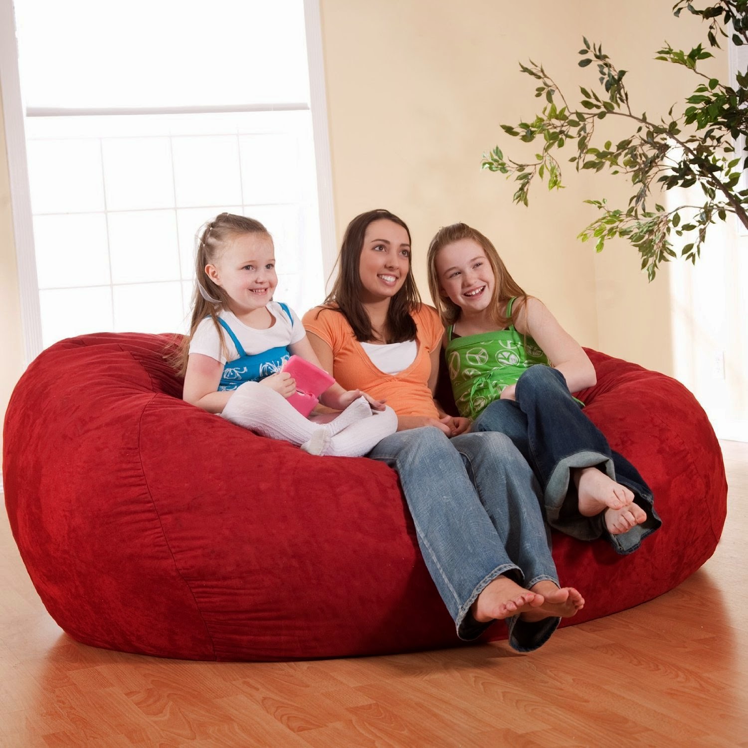 Placing Giant Bean Bag Chairs in the Living Room Pick Inspiration and