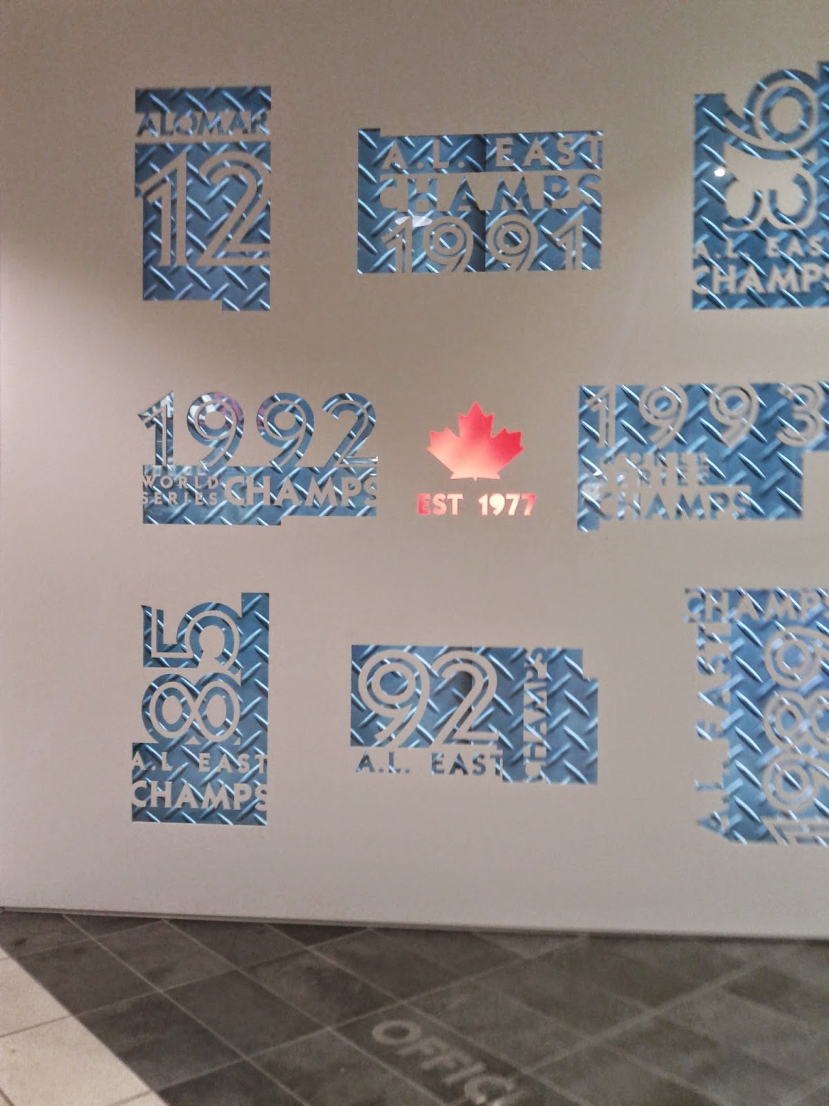 Toronto things Toronto Blue Jays shop in Eaton Centre