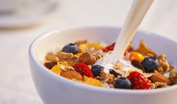 on cereal Sperm Hand solo porn parody