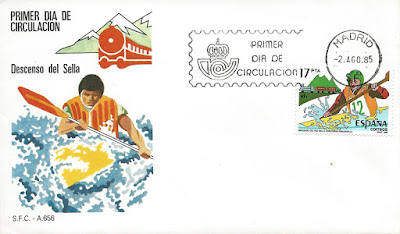 Sobre PDC del sello del Descenso del Sella, 1985