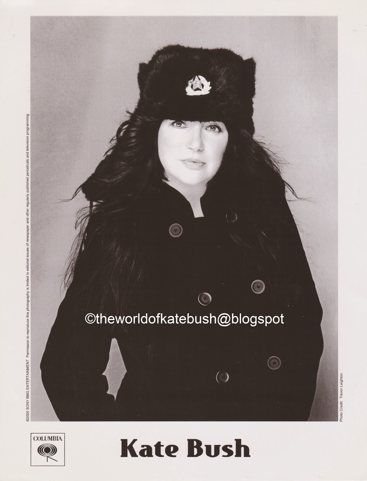 THE WORLD OF KATE BUSH Aerial U.S.A. Promotional Press Pack