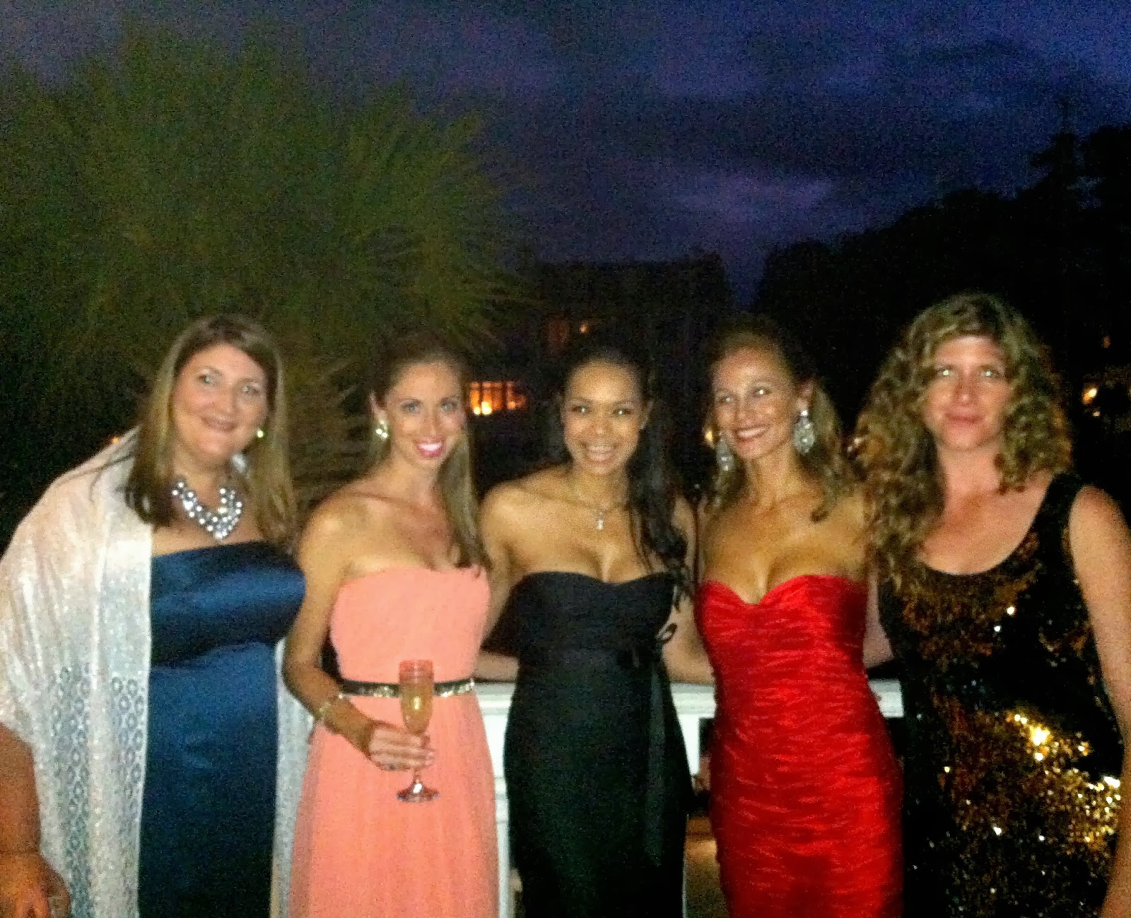 Pink Champagne Commodore's Ball