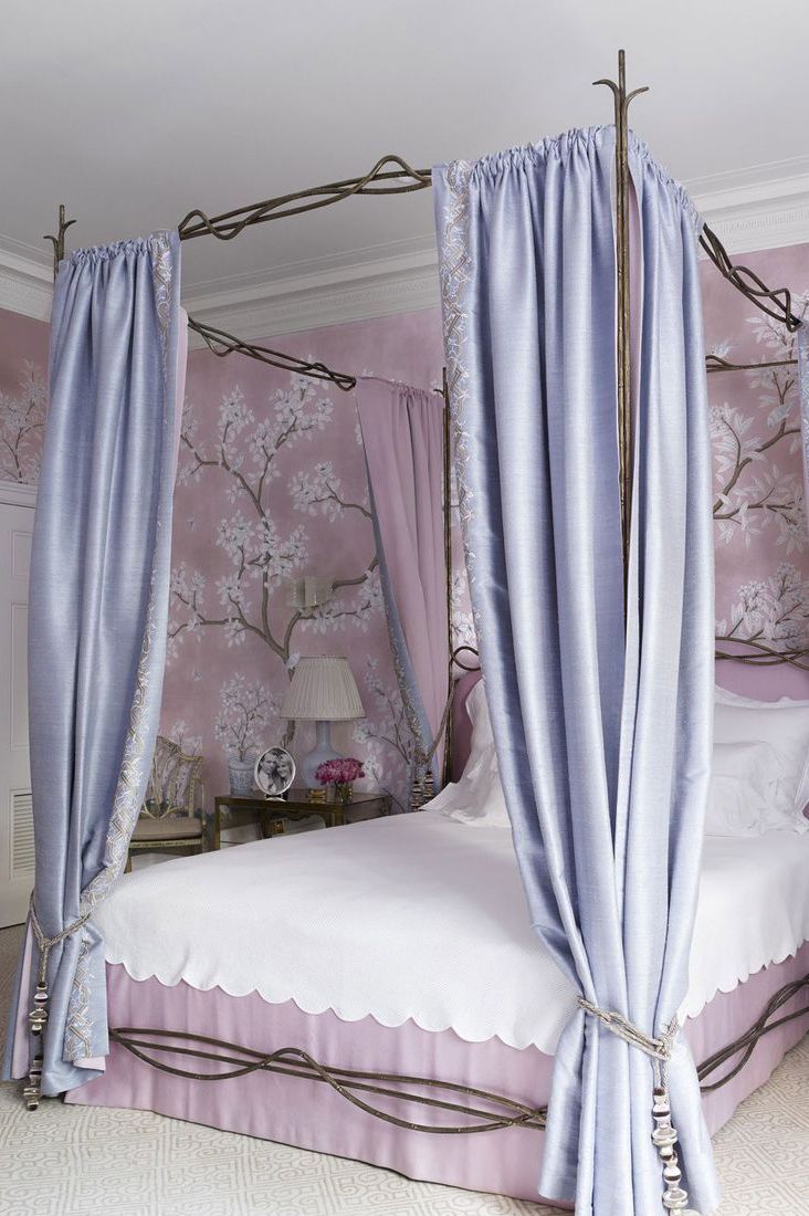 10 Elegantes Ideas De Decoración Para Habitaciones Púrpuras