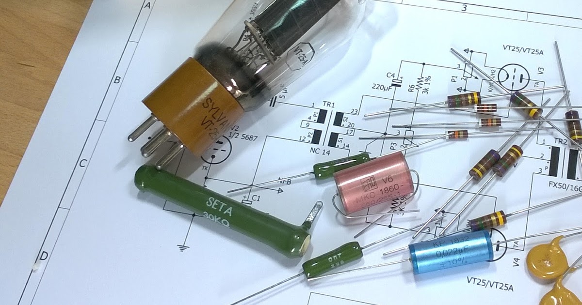 a Direct Heating Triode blog VT25, VT25A Push Pull rejuvenation Part 2