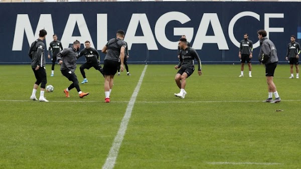 El Málaga entrena mañana a las 12:00 horas