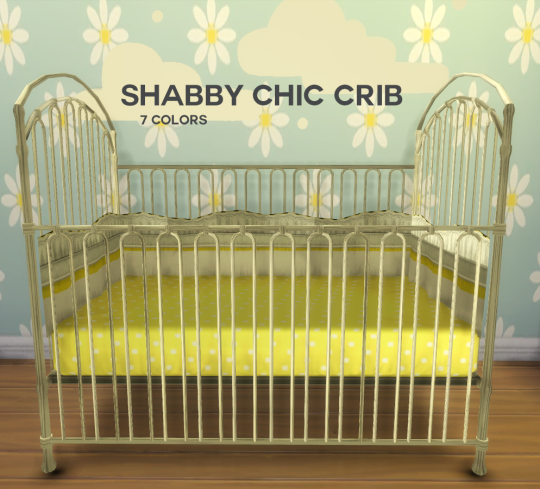 my sims 4 blog ts3 shabby chic crib conversion by boredsimblr my sims 4 blog ts3 shabby chic crib conversion by boredsimblr