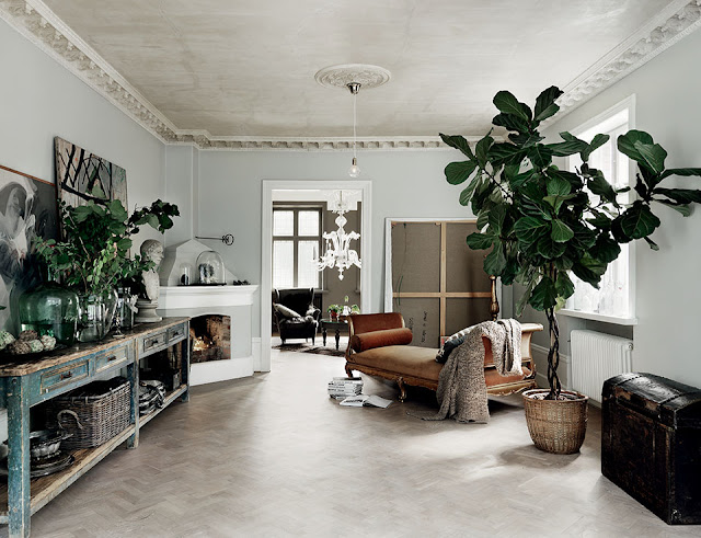 Inside an Interior Designer and Model’s Beautiful Swedish Home