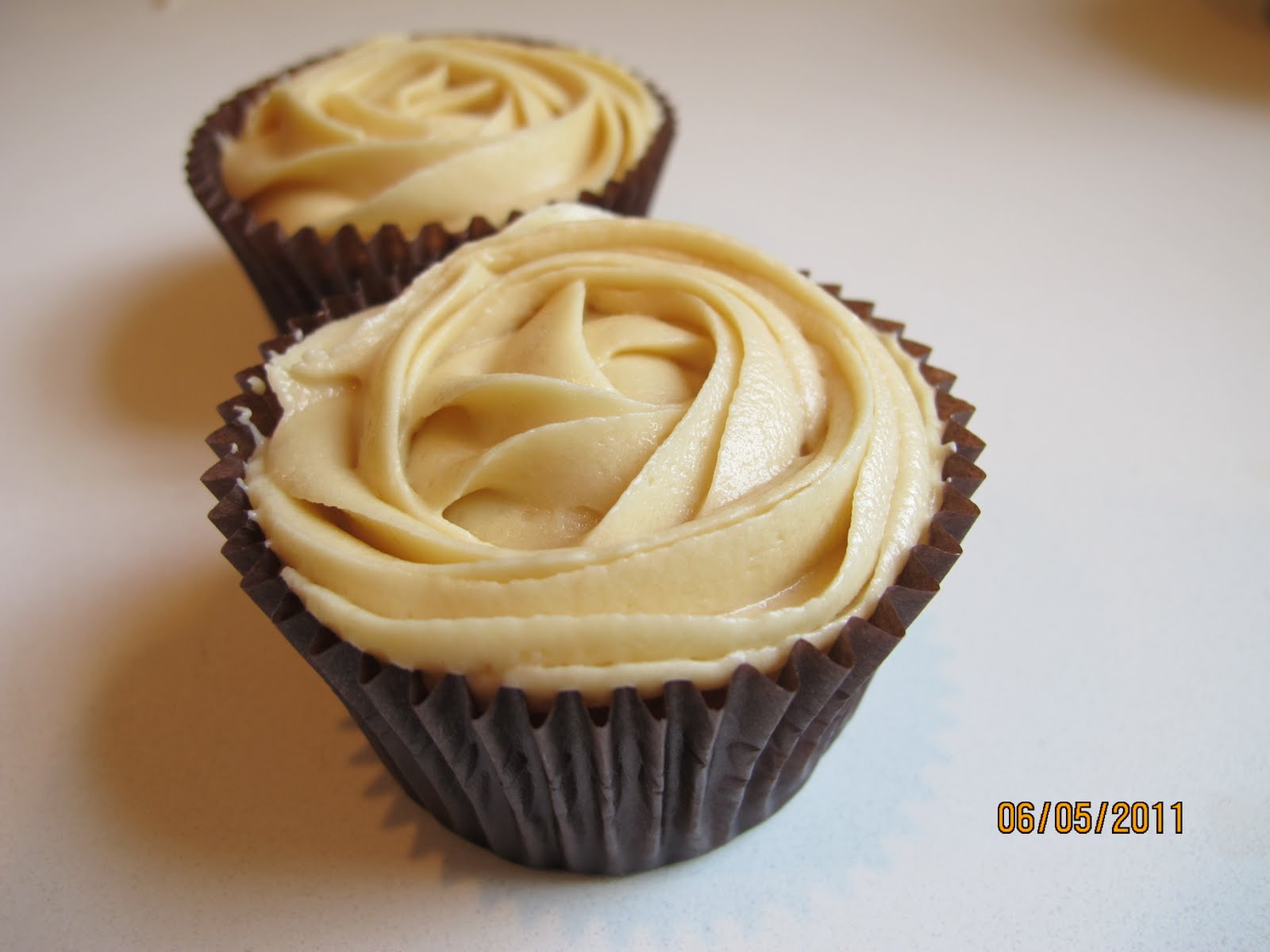 It's all about family and food Caramel Mud Cupcakes with Rich caramel