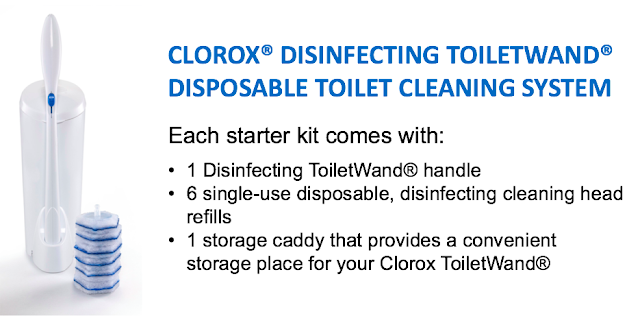 Clorox Disinfecting ToiletWand Disposable Toilet Cleaning System