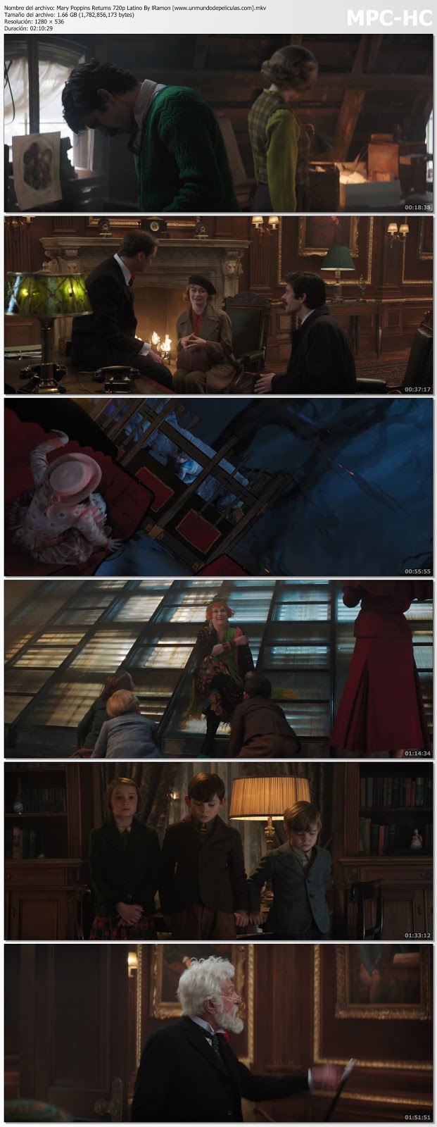 Capturas de la película.